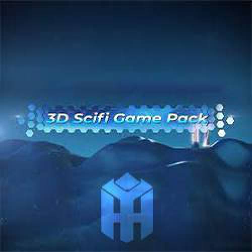 3D Sci fi Game Pack [Filmora Effects] [Template]